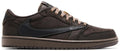 Air Jordan 1 Retro Low OG SP Travis Scott Marron Velours
