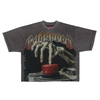 Godspeed Detonator T-shirt Lavage Gris