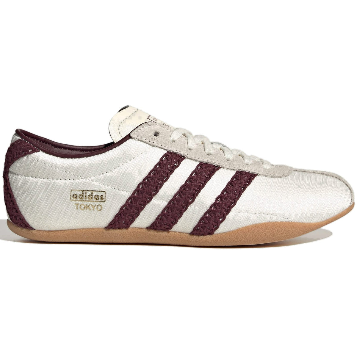Adidas Tokyo Off White Maroon Gum (Women's) sneakers — style KJ8367 — photo 1 of 9
