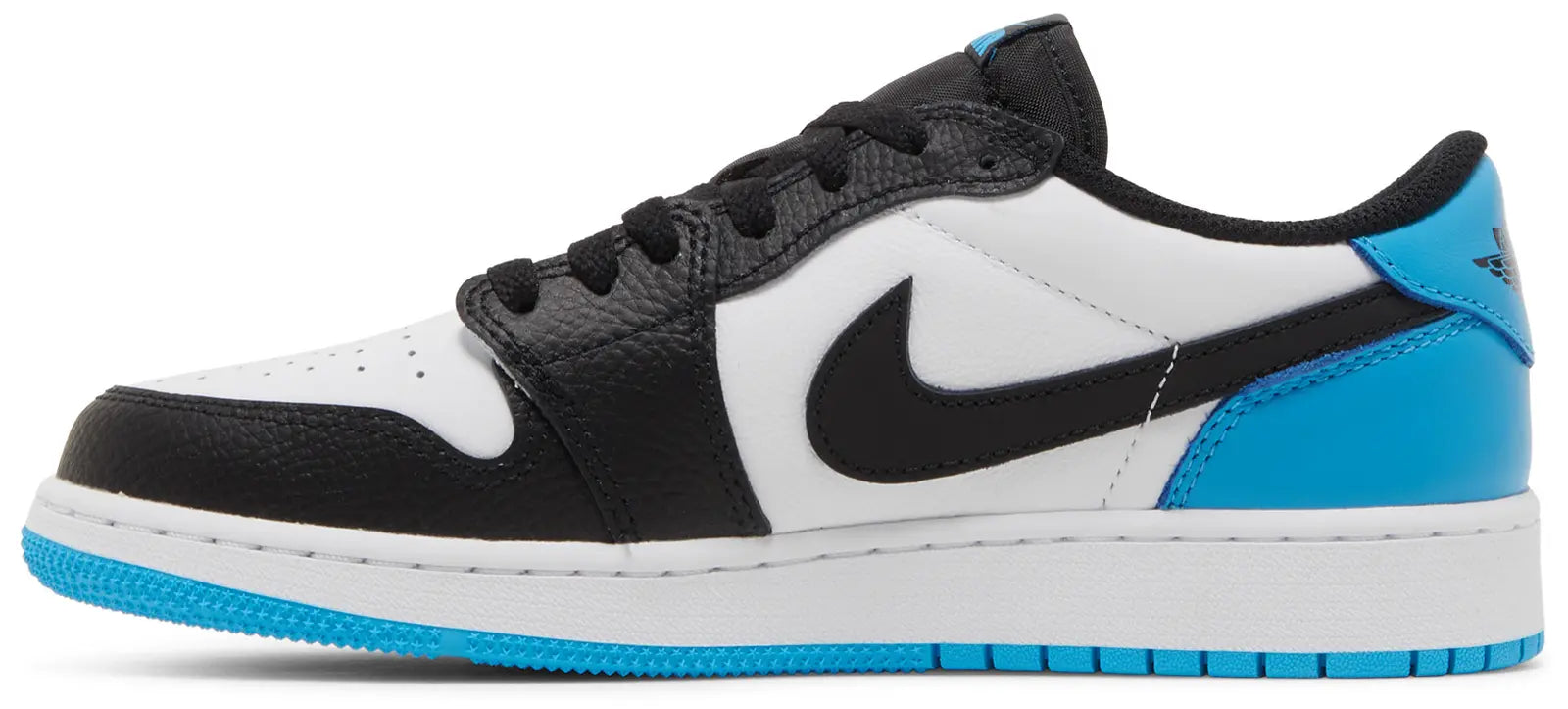 Air Jordan 1 Retro Low OG Black Dark Powder Blue (GS)