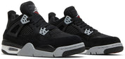 Air Jordan 4 Retro Black Canvas (GS)