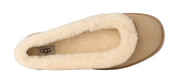 Beige UGG slipper on a white background
