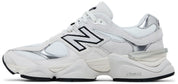 New Balance 9060 White Black Metallic Silver