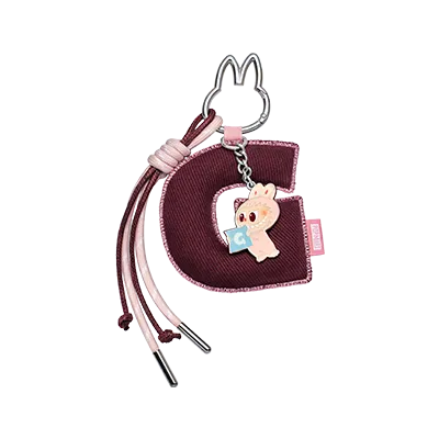 Pop Mart Labubu The Monsters Pin for Love Series Letter Pendant (A-M) Single Blind Box