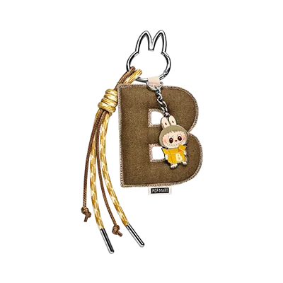 Pop Mart Labubu The Monsters Pin for Love Series Letter Pendant (A-M) Single Blind Box
