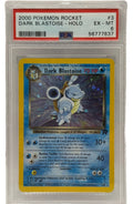2000 Pokémon Rocket Dark Blastoise Holo 3/82 PSA 6 EX-MT