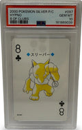 2000 Pokémon Silver Playing Cards Hypno 8 of Clubs #097 PSA 10 GEM MINT