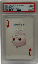 2000 Pokémon Silver Playing Cards Igglybuff Queen of Hearts #174 PSA 10 GEM MINT — photo 1 - Image 1