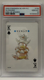 2000 Pokémon Silver Playing Cards Slowking King of Spades #199 PSA 10 GEM MINT — original photo 1 - Image 3