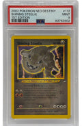 2002 Pokémon Neo Destiny Shining Steelix 1st Edition #112 PSA 9 MINT