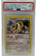 2017 Pokémon League Crimson Invasion Regigigas 3rd Place Reverse Holo 84/111 PSA 9 MINT
