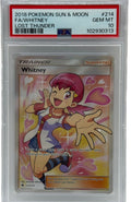2018 Pokémon Lost Thunder Whitney Full Art 214/214 PSA 10 GEM MINT