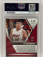 2019 Panini Mosaic Tyler Herro Pink Camo Rookie Card #223 PSA 10 GEM MINT - Image 4