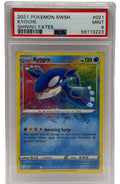 2021 Pokémon Shining Fates Kyogre Amazing Rare 021/072 PSA 9 MINT (SWSH)