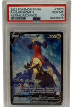 2022 Pokémon SWSH Astral Radiance Garchomp V FA #TG23 PSA 10 GEM MINT — photo 1 - Image 1