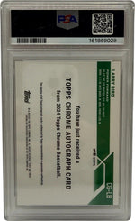 2023 Topps Chrome Sapphire Larry Bird Autograph Gold Refractor /50 PSA 10 GEM MINT — photo 2 - Image 2
