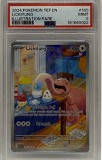 2024 Pokémon SV Temporal Forces Lickitung Illustration Rare #180 PSA 9 MINT — original photo 1 - Image 5