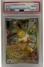 2025 Pokémon SV Prismatic Evolutions ETB Eevee Promo #173 PSA 10 GEM MINT — photo 1 - Image 1