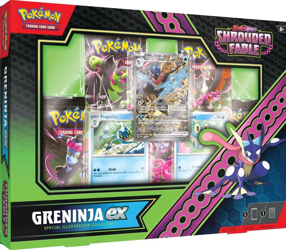 Pokémon TCG: Scarlet & Violet Shrouded Fable Greninja ex Special Illustration Collection