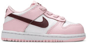Nike Dunk Low Pink Foam Red White (Toddler)