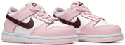 Nike Dunk Low Pink Foam Red White (Toddler)