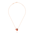 Van Cleef & Arpels Lucky Spring pendant, open wings ladybug 18K rose gold, Carnelian, Onyx