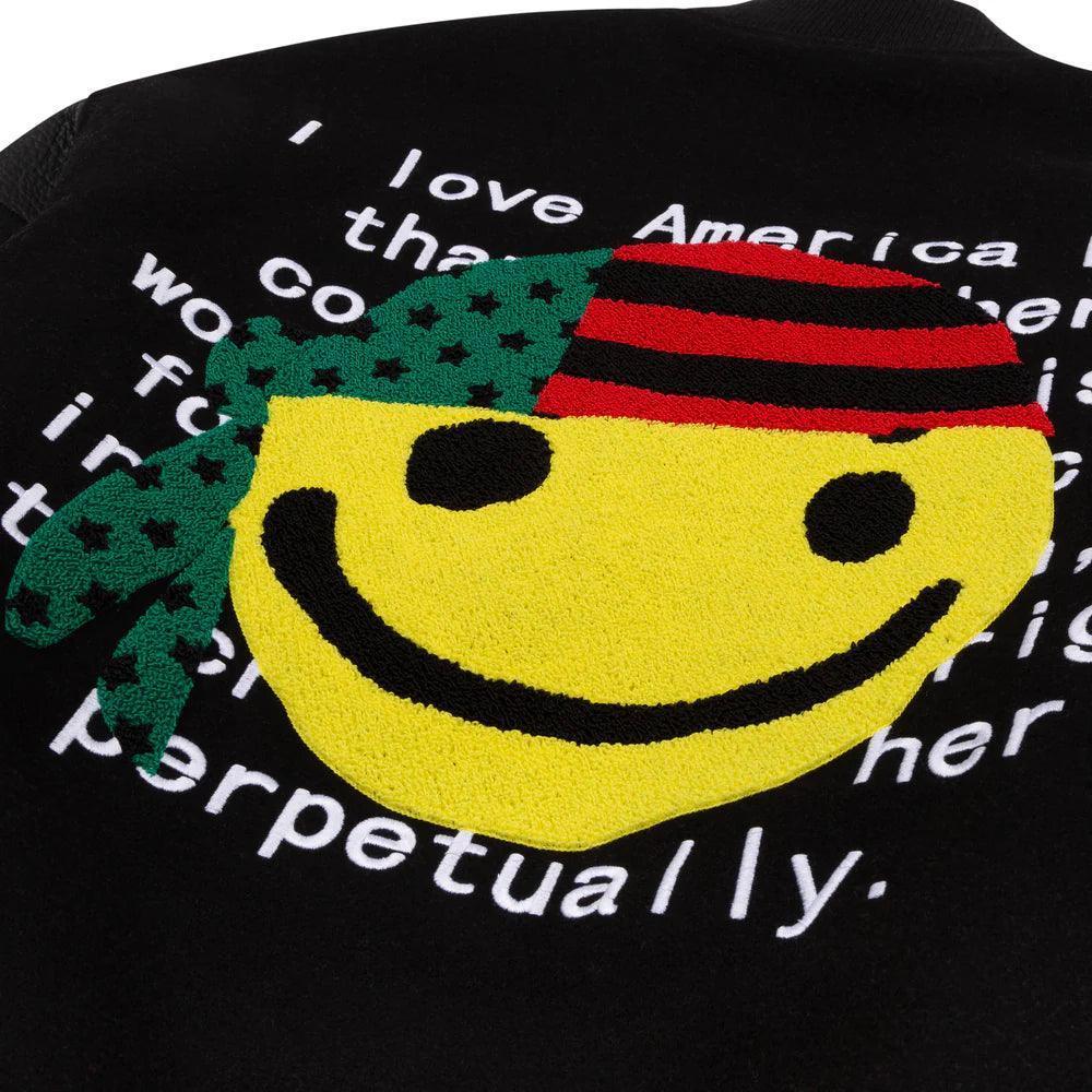 Denim Tears x CPFM Cactus Varsity Jacket Black