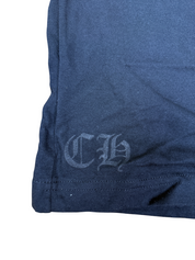 Chrome Hearts Neck Logo Pocket T-Shirt Black / Blue