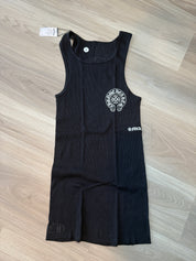 Chrome Hearts Horseshoe Rib Tank Top Black