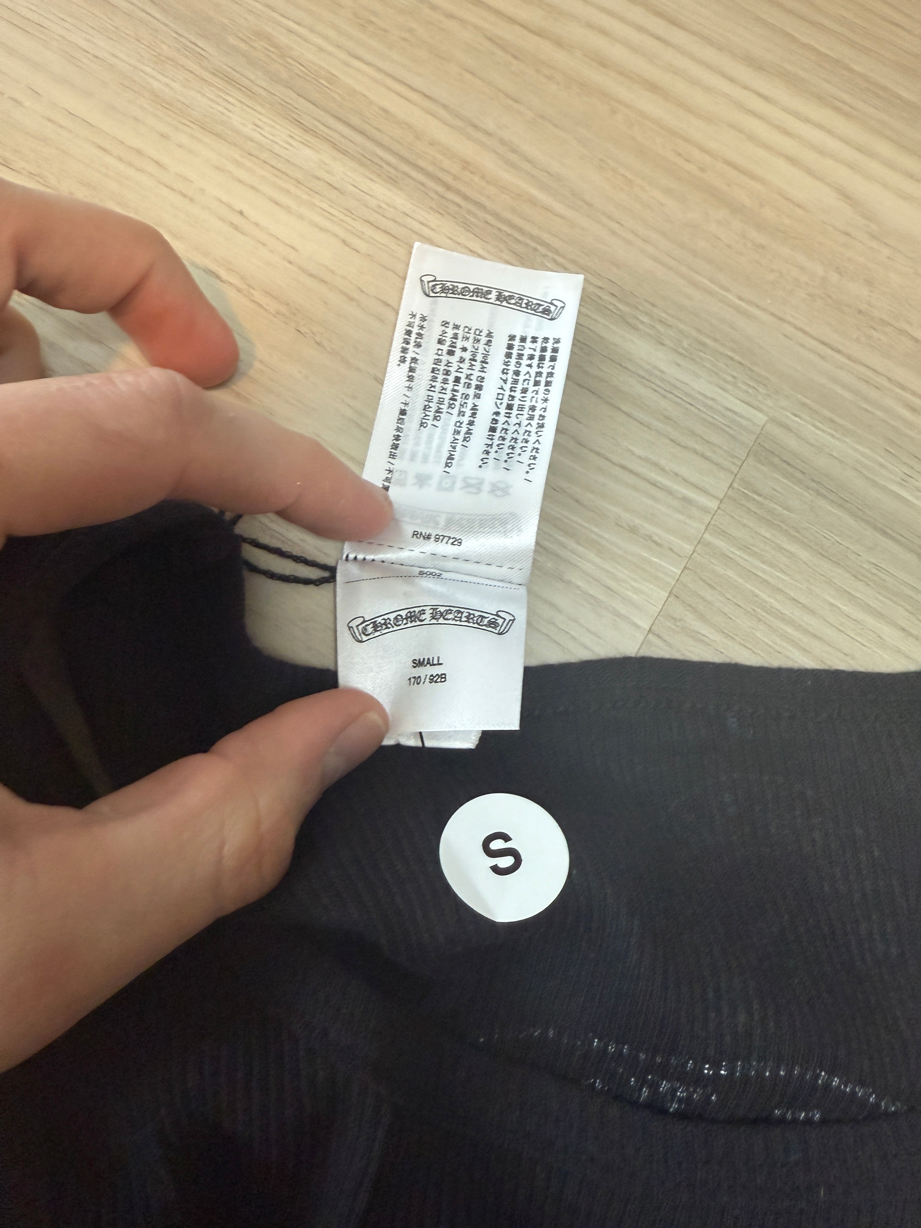 Chrome Hearts Horseshoe Rib Tank Top Black