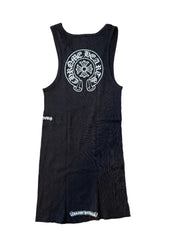 Chrome Hearts Horseshoe Rib Tank Top Black