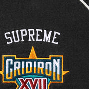 Supreme Playoffs Zip Up Hooded Sweatshirt Black