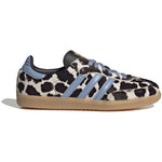 Adidas Samba OG Cow Print Chalk Blue (Women's) — side profile - Image 1