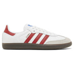 Adidas Samba OG White Scarlet sneakers — style IG1025 — photo 1 of 5 - Image 1