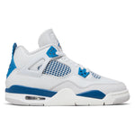 Air Jordan 4 Retro Military Blue (GS) sneakers — style HF4281-141 — photo 1 of 5 - Image 1