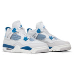 Air Jordan 4 Retro Military Blue (GS) sneakers — style HF4281-141 — photo 2 of 5 - Image 2