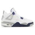 Air Jordan 4 Retro Blanc Marine Midnight (GS)