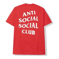 Anti Social Social Club T-shirt à logo rouge