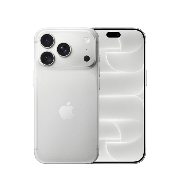 Apple iPhone 18 Pro in Silver, front and back