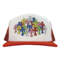 Chrome Hearts Cemetery Cross Trucker Hat Red / White