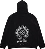 Chrome Hearts Malibu Horseshoe Pullover Hoodie Black - Supra Sneakers - Image 2