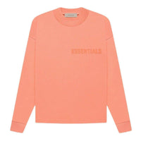 Fear of God Essentials 长袖T恤 珊瑚色
