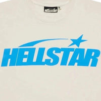 Hellstar Studios T-shirt classique Beige & Bleu clair