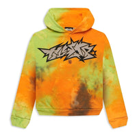 Hellstar Halloween Vomito Felpa con Cappuccio Arancione