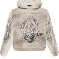Hellstar HStar Records Hoodie White
