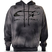 Hellstar Shooting HStar Kapuzenpullover Schwarz