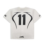 Hellstar Studios Warm Up T - Shirt White - Supra Sneakers - Image 2
