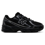 New Balance 740 Black Silver Metallic (GS) sneakers — style GR740BM — photo 1 of 5 - Image 1