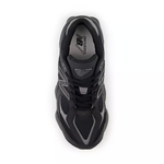 New Balance 9060 Black Canvas Castlerock (GS) - Image 4