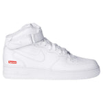 Nike Air Force 1 Mid Supreme White sneakers — style DH2920-111 — photo 6 of 6 - Image 6